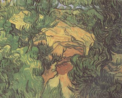 Vincent Van Gogh Entrance to a Quarry (nn04) china oil painting image